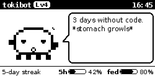 hungry: no work for two days
